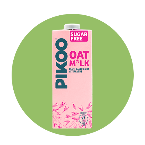pikoo sugar free oat milk button